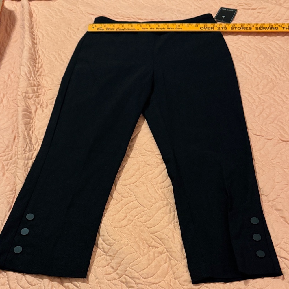 Black Cropped Pants